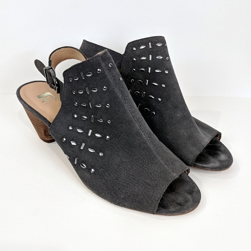 Joe's Jeans Suede Heeled Boots Size‎ 8.5
